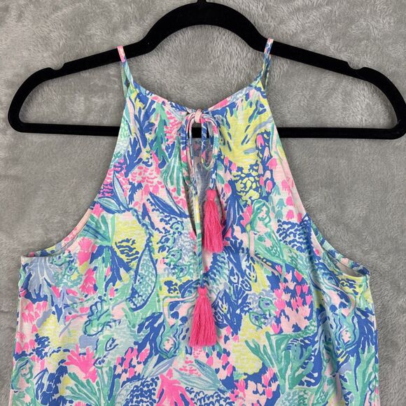 Lilly Pulitzer Women’s Dress Size XS Margot Swing Mermaids Cove Ocean Summer - Picture 5 of 9
